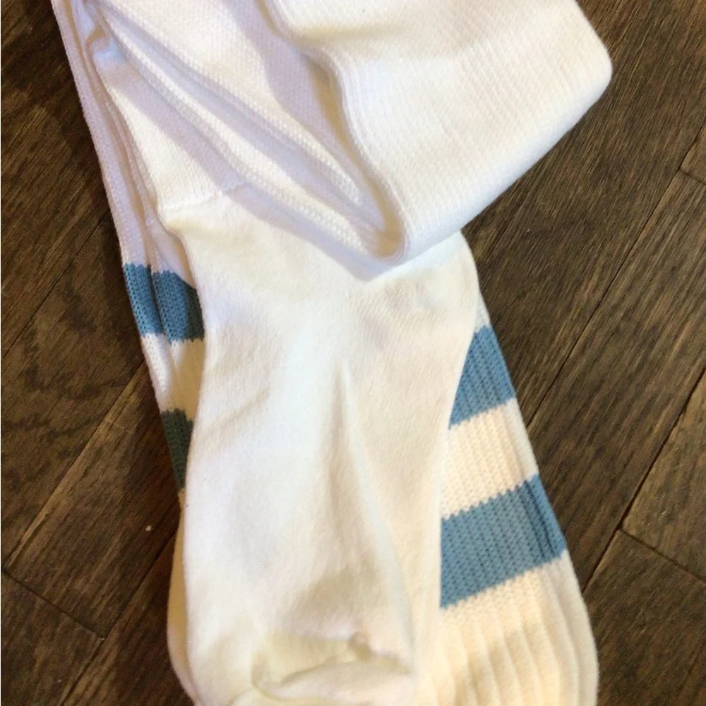 NEW! Los Angeles Apparel Thigh highs baby blue